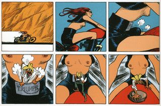 Résultats de recherche d'images pour « la fille en moto bd »